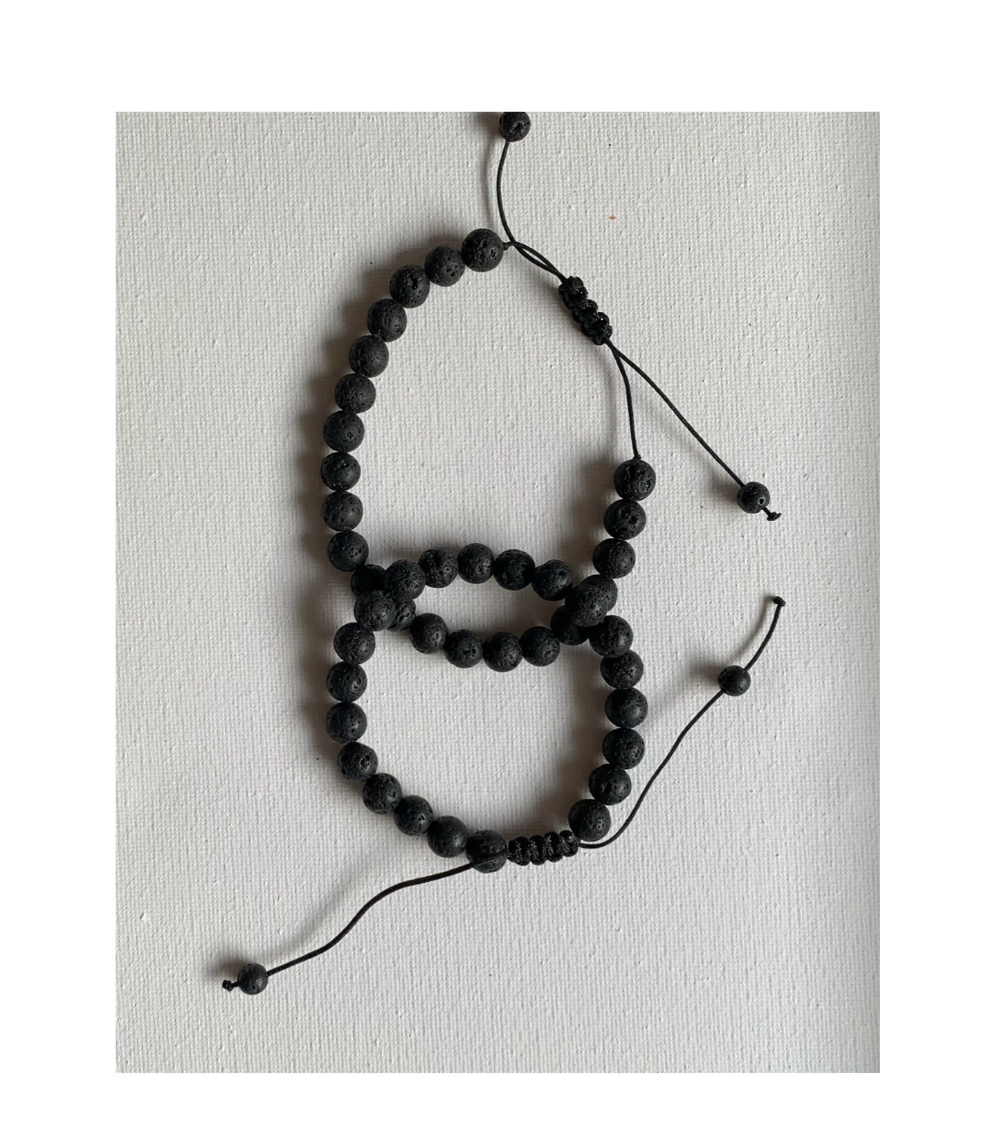 Bransoletka •Unisex • Lawa wulkaniczna • Ochrona i odbijanie negatywnych energii